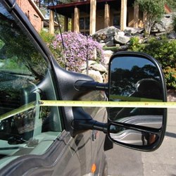 F250 Mirror, retracted