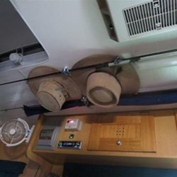 Akubra in van storage