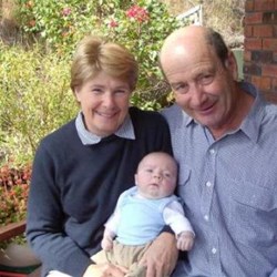 Tellem Bugrem Liz & Rob Caldwell (with gr'ndson Se