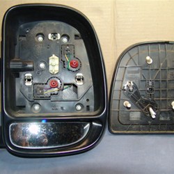 top mirror removed