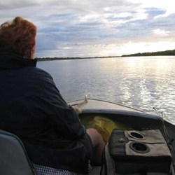 setting off fishing early Macarthur River