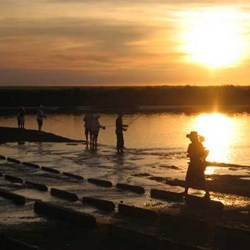 Barrage at Shady camp