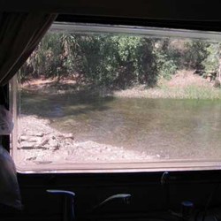 view from camp spot
