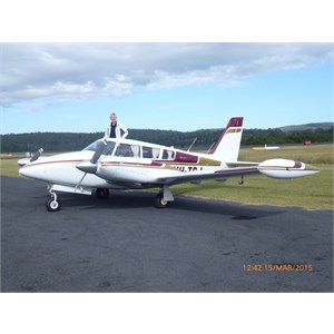 “Julie” on the ramp.