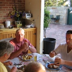 Carolyn, Angus & Damien