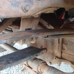 Broken Spring on way to Muster