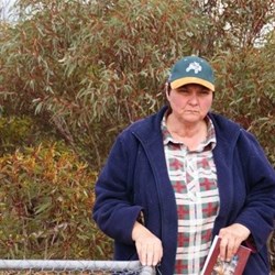 Margie, the wild dog catcher and our tour guide