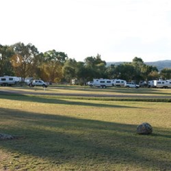 Some of the vans in Lower Copeton
