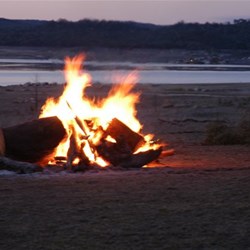 Evening Camp fire