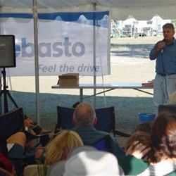 Webasto's Roger Phair - a very generous supporter 