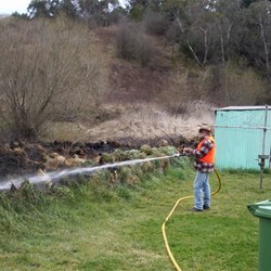Mick Helping Out the Locals