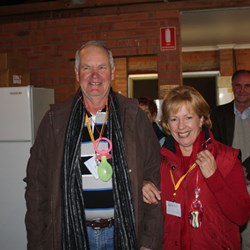 David & Denice Receive the Dual Dummy Spit Award