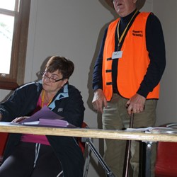 Neil Addressing BOGgers at AGM on His Retirement from the Committee