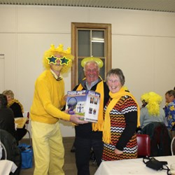 Rob & Rosslyn Win the Dream Pot at Auction