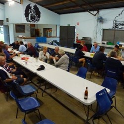 Day 1 inside the Pavilion