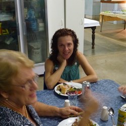 Show Society Staff enjoy the Catered Meal