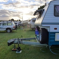 Sunrise on Day 6 at Kalbar Mini-Muster