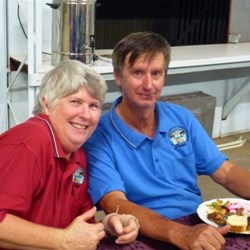 Show Society Staff at the Catered Meal