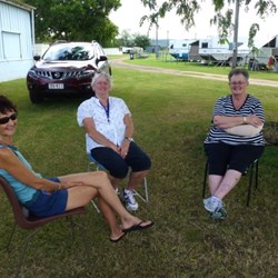 Secret Women's Business being discussed during a lull in proceedings