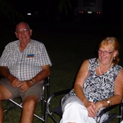 Christine and Edd (Edd & Christine) find out how much fun relaxing can be