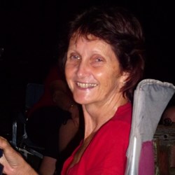 Marilyn tastes another fine wine