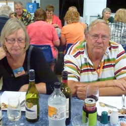 I should have said 'Smile' at the Catered Meal