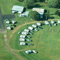 BOG spelt out on the Kalbar Showgrounds oval