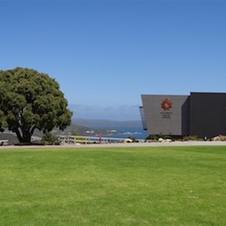 This is where most of us spent a few hours one day up on Anzac Hill at the National Anzac centre.  The whole experience was really fantastic and the v