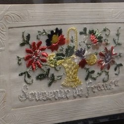 Another postcard.  There was a cabinet full of these beautiful cards.