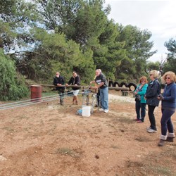 Rope making demonstration