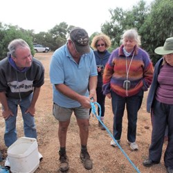 Rope splicing instruction