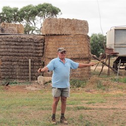Colin's impressive whip cracking demonstration