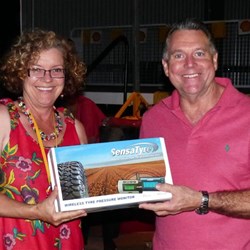 Brian (SIM) & Raffle Winner, Jan