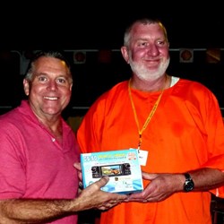 Brian (SIM) & Raffle Winner, Stuart