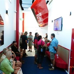 Waiting in the Foyer at  RFDS