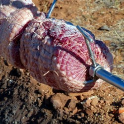 Starting the Spit Roast