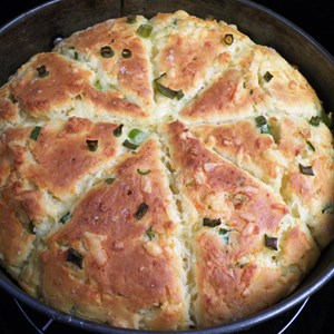 Cheese and Spring Onion Scones