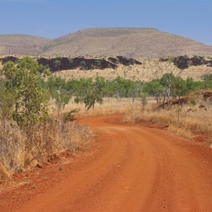 6 km of good 2WD to carpark