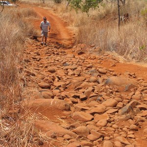 Start of walking track.