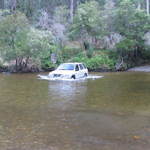 Heading west into Vic - Jan 06