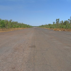  The 6070 feet long landing strip