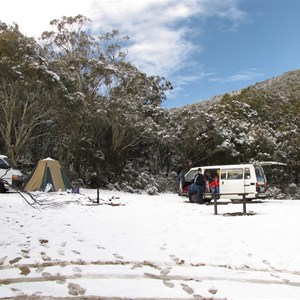 Cold camping in July 