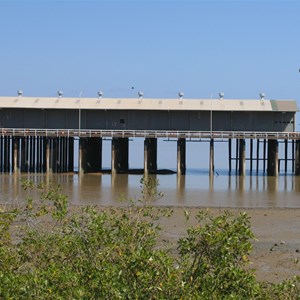 Wharf built in '60s to handle 12m tides