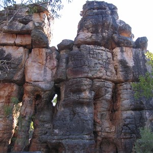 Rock formations in the Lost City