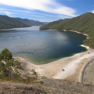 Spillway and boatramp