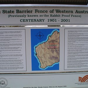 Rabbit Proof Fence Parking Bay