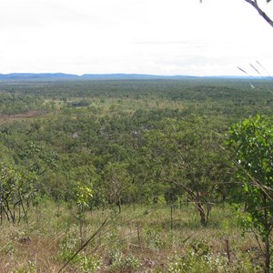 Northward view along South Alligator River valley.