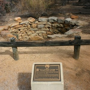 Gnarlbine Rock Well and Plaques