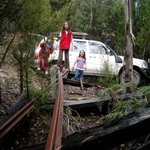 Franklin River Railway Ruins