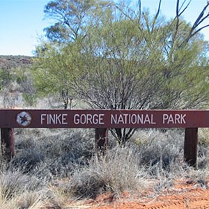 Finke Gorge NP, Northern Boundary